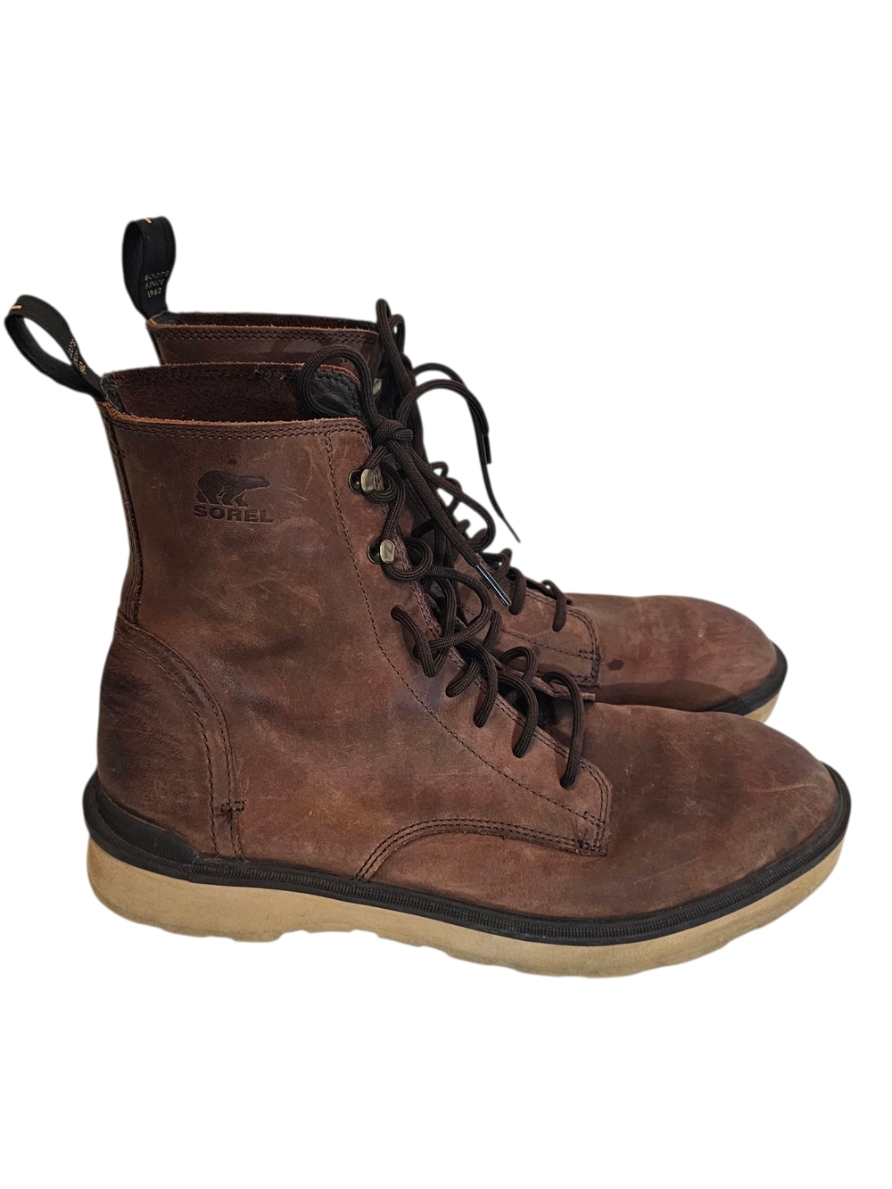 Sorel Men's Hi-Line Lace Up Boots Fallen/Velvet Tan Size: 10.5 NM4804-208